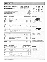 DataSheet IXFH120N15P pdf